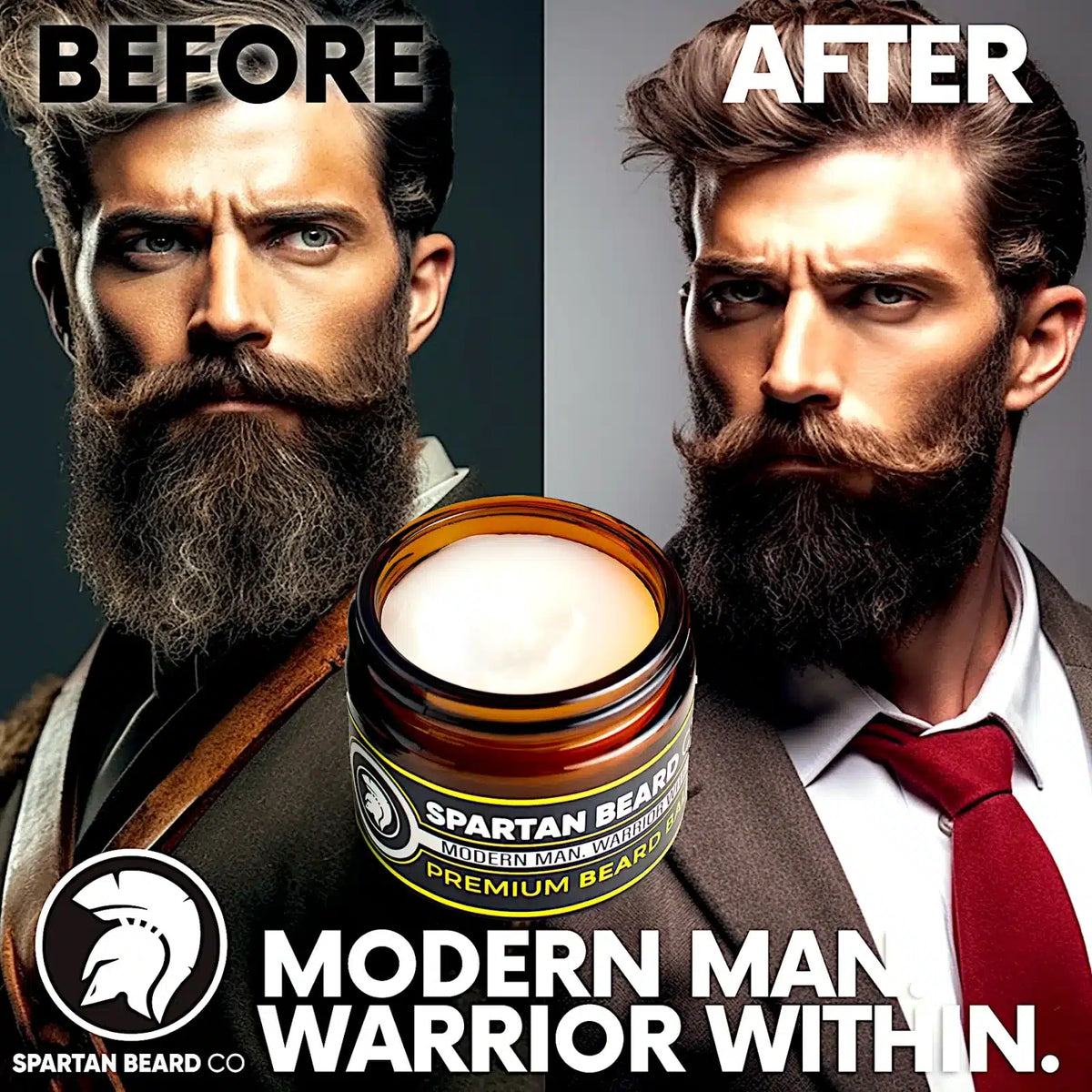 𝗦𝗣𝗔𝗥𝗧𝗔𝗡 𝗕𝗘𝗔𝗥𝗗™ Balm (80% OFF - First Order)