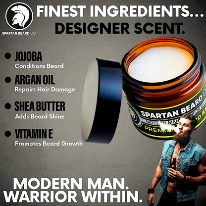 𝗦𝗣𝗔𝗥𝗧𝗔𝗡 𝗕𝗘𝗔𝗥𝗗™ Balm (80% OFF - First Order)