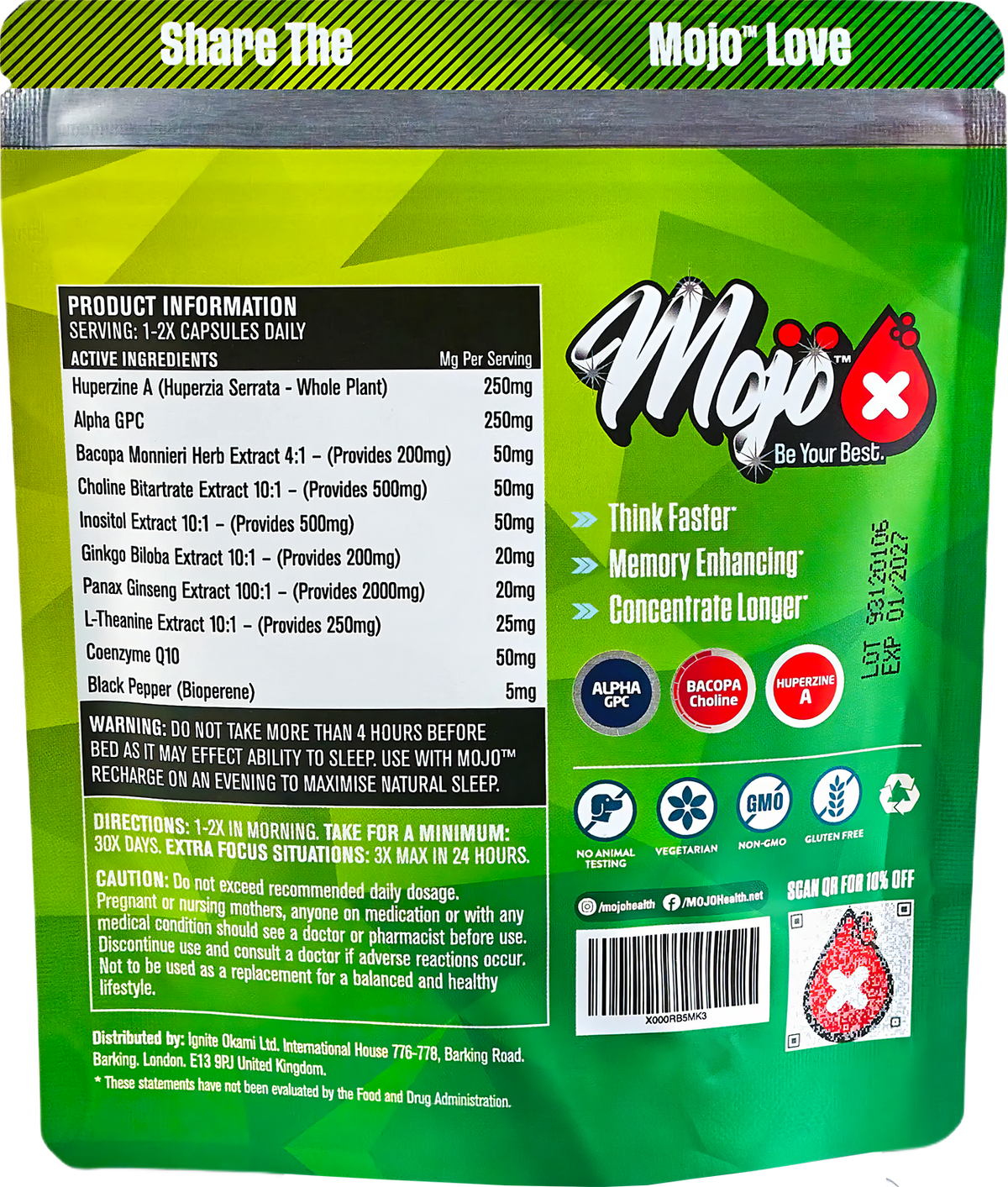 MOJO™ KICKSTART Capsules