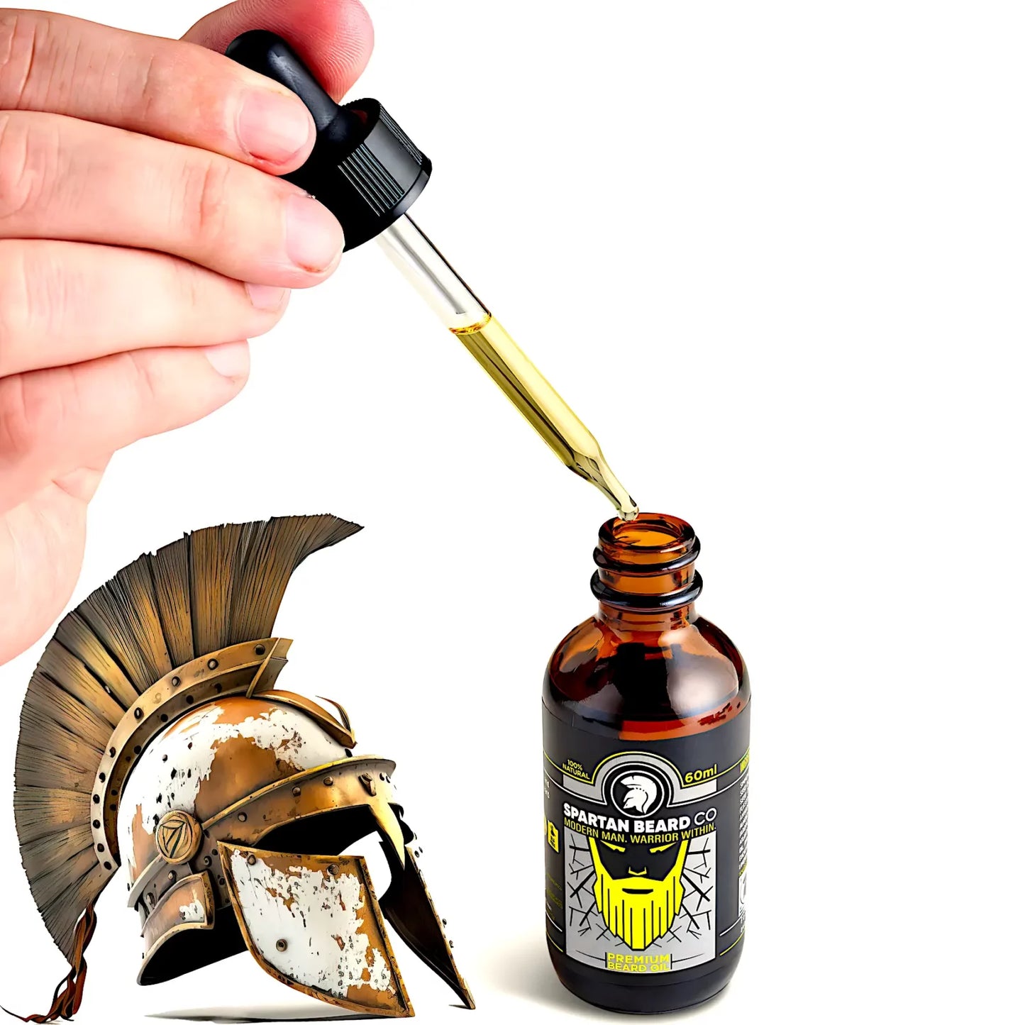𝗦𝗣𝗔𝗥𝗧𝗔𝗡 𝗕𝗘𝗔𝗥𝗗™ Oil (80% OFF - First Order)