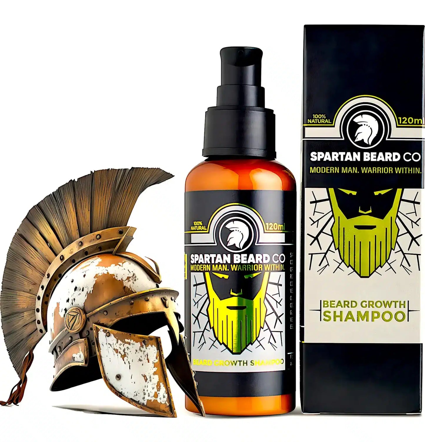 𝗦𝗣𝗔𝗥𝗧𝗔𝗡 𝗕𝗘𝗔𝗥𝗗™ Shampoo (80% OFF - First Order)